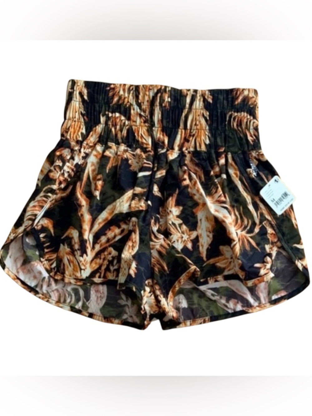 FP Movement The Way Home Printed Athletic Hight Rise Shorts in Black Combo - Picture 6 of 11